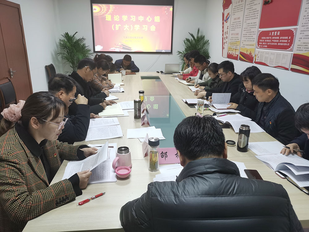 屯溪區國投集團召開理論學習中心組（擴大）學習會