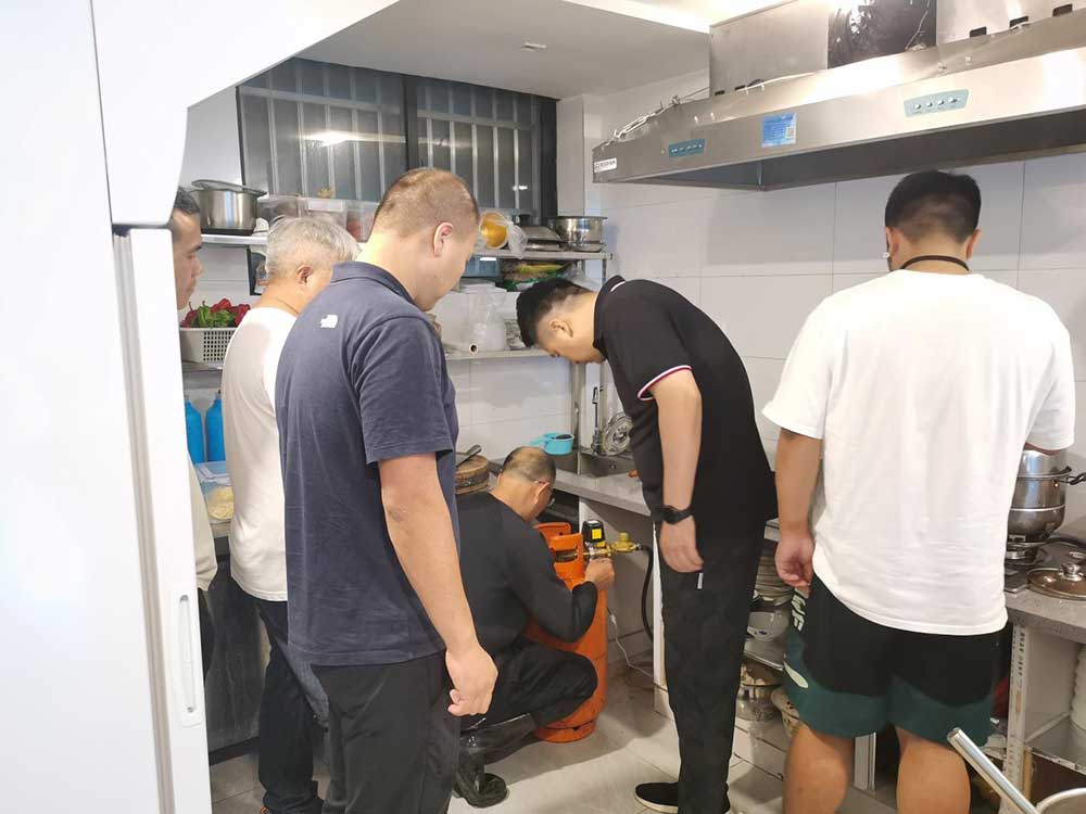 屯溪區國投集團開展液化氣安全專項整治行動