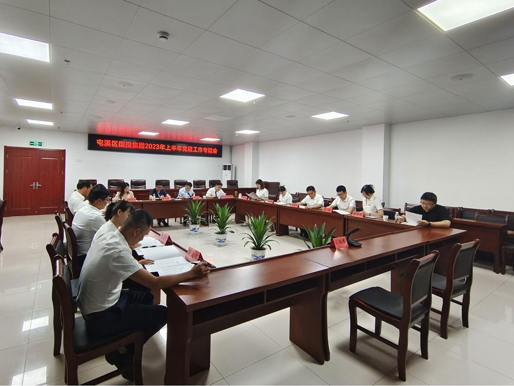 區國投集團召開2023年上半年黨建工作專題會