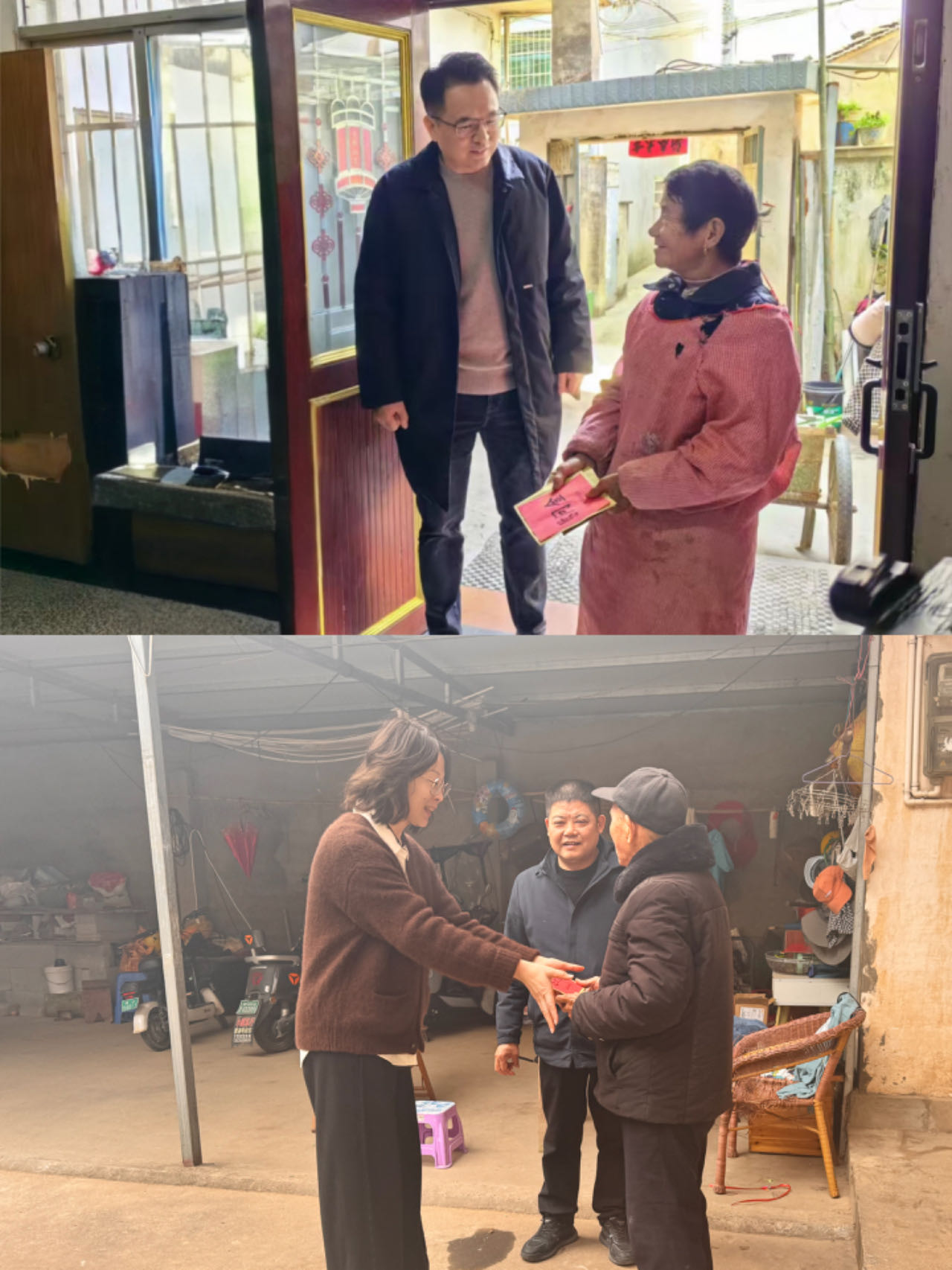 走訪送關懷，慰問暖人心——屯溪區(qū)國投集團黨委開展春節(jié)走訪慰問活動