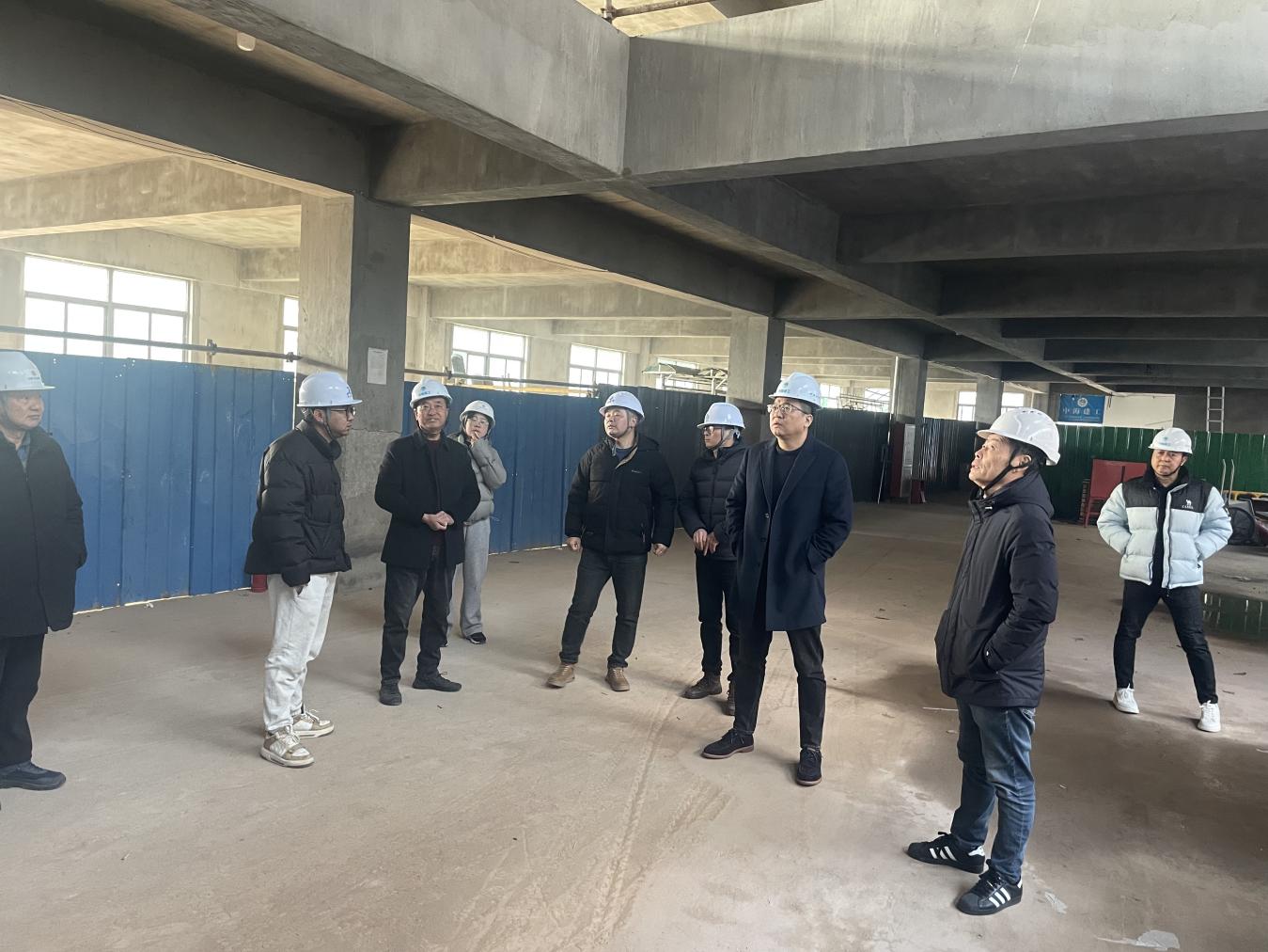 搶抓開局  全力以“復”  助力項目開門紅——區國投集團督查重點項目復工復產情況