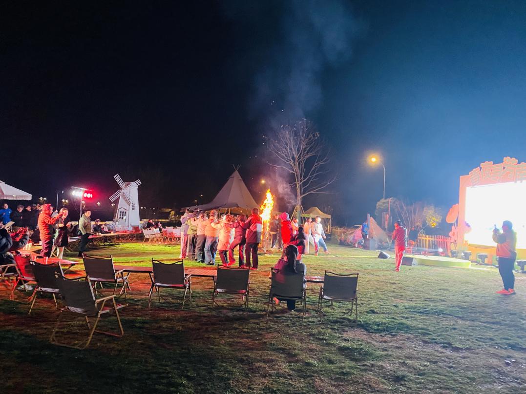 南溪南春夜尋芳：篝火為引，點(diǎn)亮鄉(xiāng)村之旅